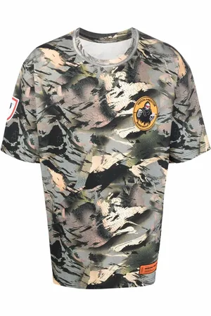 Heron Preston T-Shirt mit Camouflage-Print