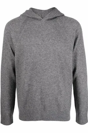 Vince Melierter Strick-Hoodie
