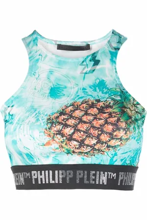 Philipp Plein Pineapple Skies Joggingoberteil