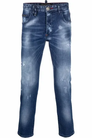 Philipp Plein Skinny-Jeans im Distressed-Look