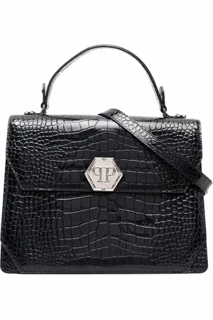 Philipp Plein Handtasche mit Logo-Prägung