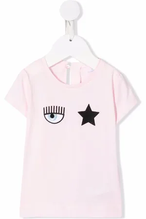 Chiara Ferragni T-Shirt mit zwinkernden Augen