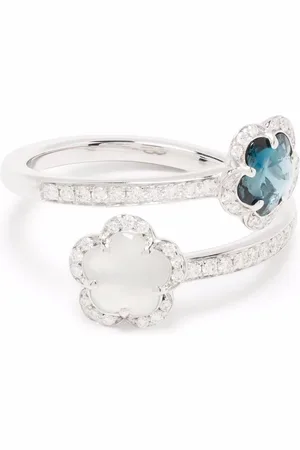 Pasquale Bruni 18kt Figlia dei Fiori Weißgoldring mit Diamanten