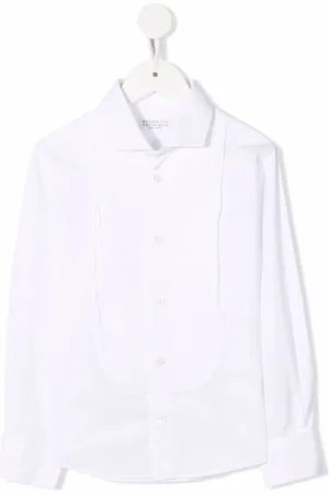 Brunello Cucinelli Geripptes Hemd