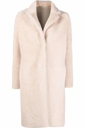 LISKA Mantel mit Shearling