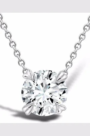 Pragnell 18kt Weißgoldhalskette mit Diamanten