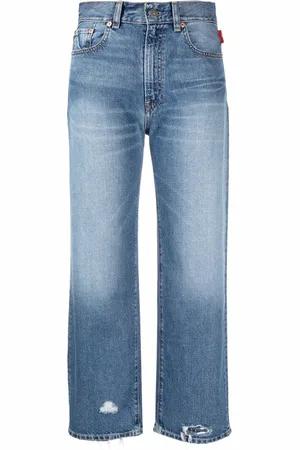 Denimist Halbhohe Cropped-Jeans