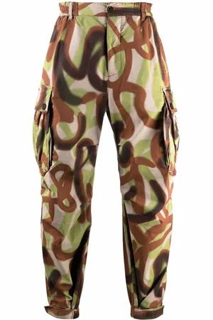Dsquared2 Cargohose mit Graffiti-Print