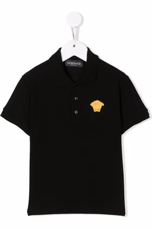 VERSACE Poloshirt mit Medusa-Stickerei