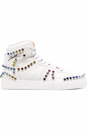 Philipp Plein High-Top-Sneakers mit Kristallen