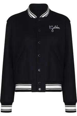 Golden Goose Bomberjacke mit Logo-Stickerei