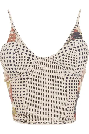 AMIR SLAMA Top mit Print