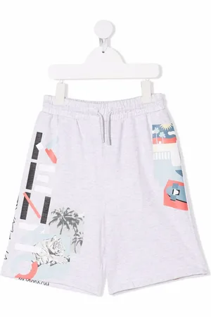Kenzo Shorts mit Tigerkopf