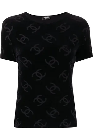 CHANEL 1996 T-Shirt mit CC