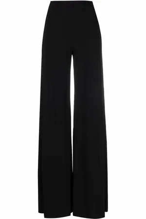 Norma Kamali High-Waist-Hose mit weitem Bein
