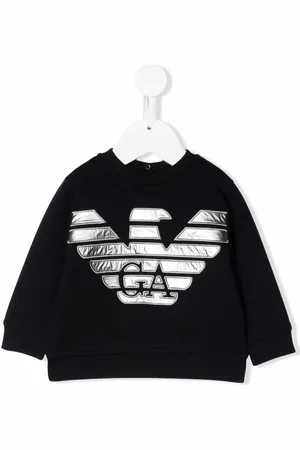 Emporio Armani Sweatshirt mit rundem Ausschnitt