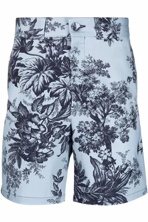 Erdem Bermudas mit Blumen-Print