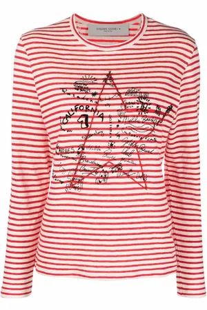 Golden Goose Gestreiftes Langarmshirt