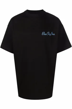 BLUE SKY INN T-Shirt mit Logo-Stickerei