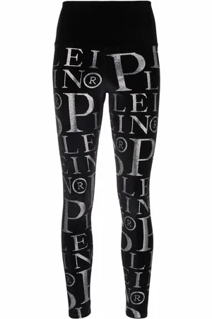 Philipp Plein Leggings mit Logo-Print
