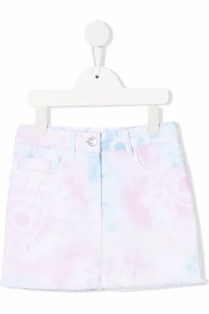 Chiara Ferragni Jeansrock mit Batikmuster