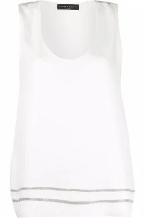 Fabiana Filippi Top mit Ketten