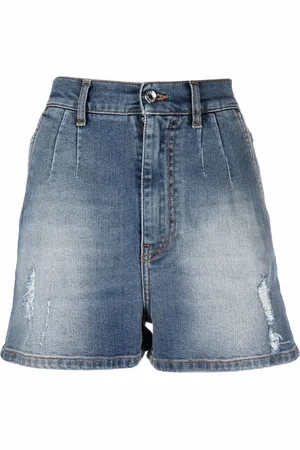 Dolce & Gabbana Jeans-Shorts im Distressed-Look