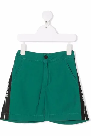 Msgm Shorts mit Logo-Streifen