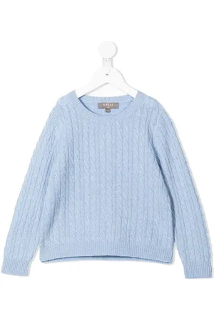 N.PEAL Gestrickter Kaschmirpullover