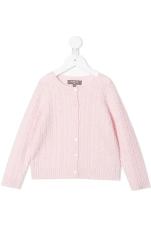 N.PEAL Cardigan mit Zopfmuster