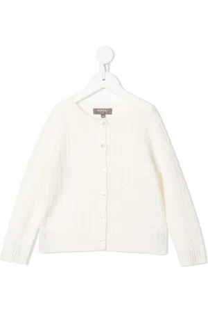 N.PEAL Cardigan mit Zopfmuster