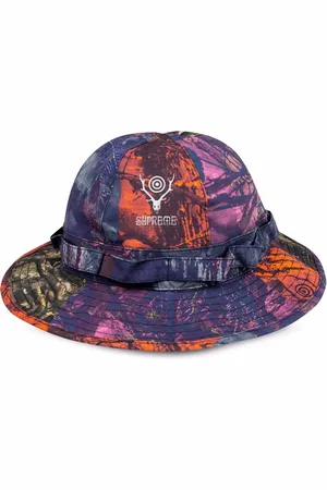 Supreme X South2 West8 Hut mit Dschungel-Print
