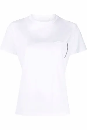 Fabiana Filippi T-Shirt mit Perlen