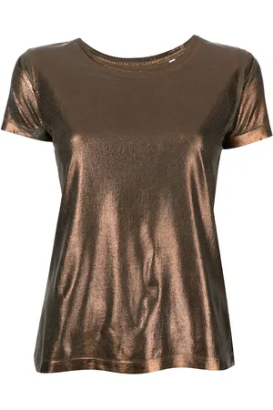 Madison.Maison T-Shirt im Metallic-Look