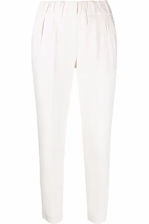 Brunello Cucinelli Cropped-Hose mit hohem Bund