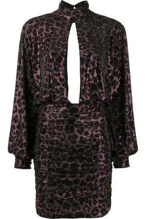 Philipp Plein Kleid mit Metallic-Print