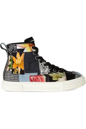 Giuseppe Zanotti Sneakers in Patchwork-Optik