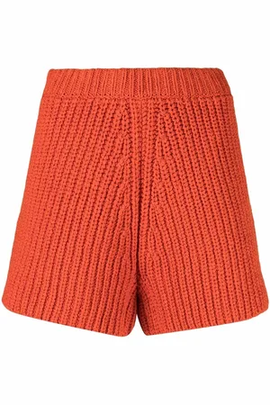 Alanui Grob gestrickte Shorts