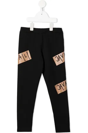 Roberto Cavalli Schmale Jogginghose mit Logo-Print