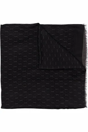 Saint Laurent Schal mit Monogramm