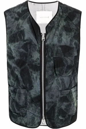 MACKINTOSH General Weste mit Batikmuster