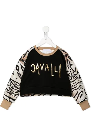 Roberto Cavalli Oberteil mit Animal-Print