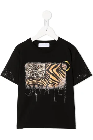 Roberto Cavalli T-Shirt mit Animal-Print