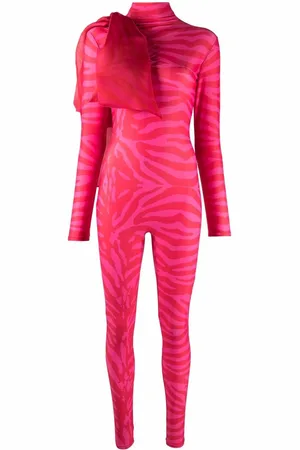 Atu Body Couture Catsuit mit Tiger-Print