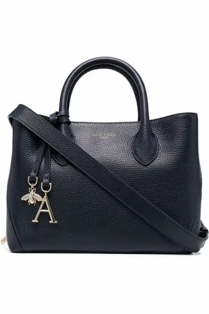 ASPINAL OF LONDON Midi London Handtasche aus gekörnter Textur
