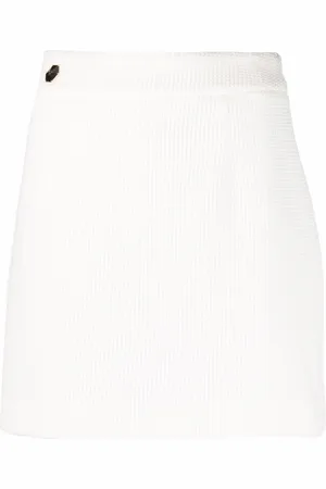 Philipp Plein Rock mit Logo-Schild