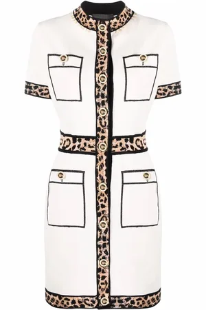 Philipp Plein Kleid mit Leopardenmuster