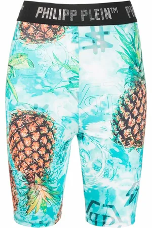 Philipp Plein Pineapple Stones Stones Radlerhose