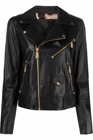 Philipp Plein Bikerjacke mit Nieten