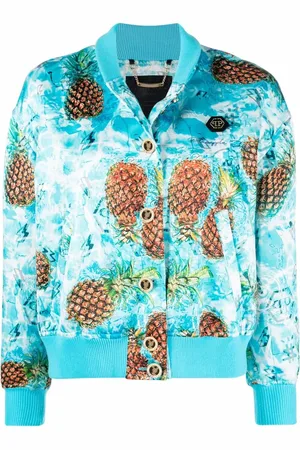 Philipp Plein Pineapple Skies Bomberjacke